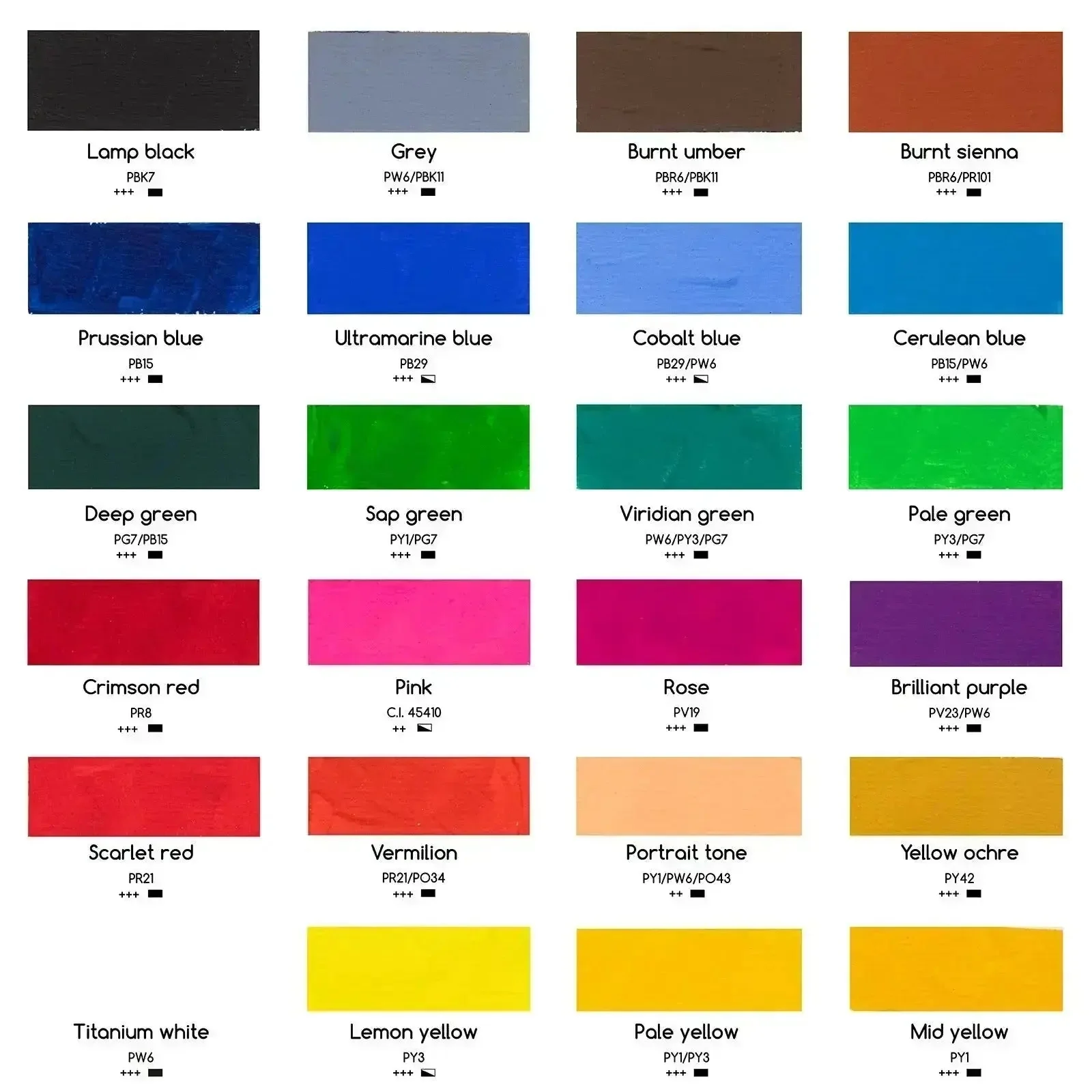 MEEDEN Gouache Paint Set, 24 Tubes, 12 ml / 0.4oz - Image 2
