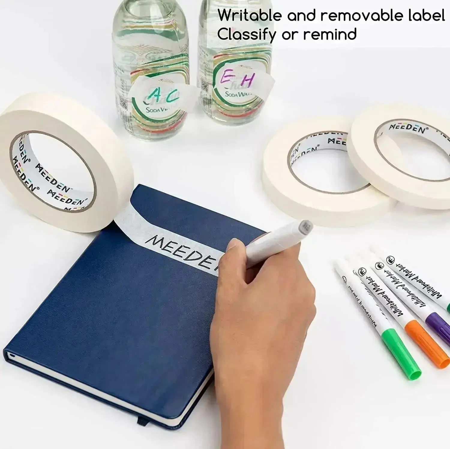 MEEDEN 6 Pack Artist Tape 0.5",0.75",1.0" with Total 1082.7FT (330m) - Image 4