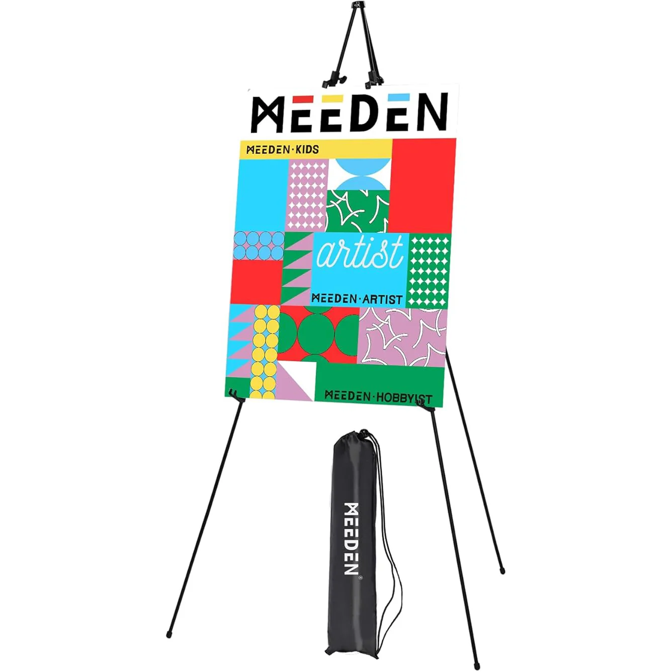 MEEDEN Adjustable Height Tripod Display Stand with Bag - Image 6
