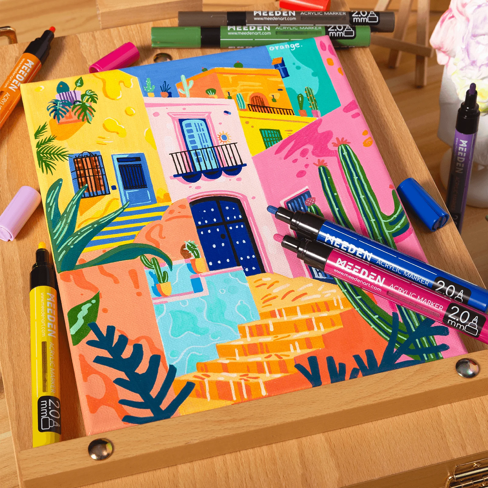 MEEDEN Artist Acrylic Paint Markers - Image 3