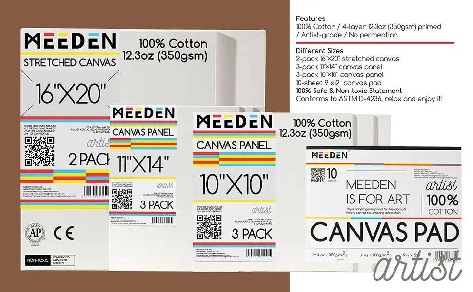 MEEDEN Professional Artist Oil Painting Set with French Easel - Image 10