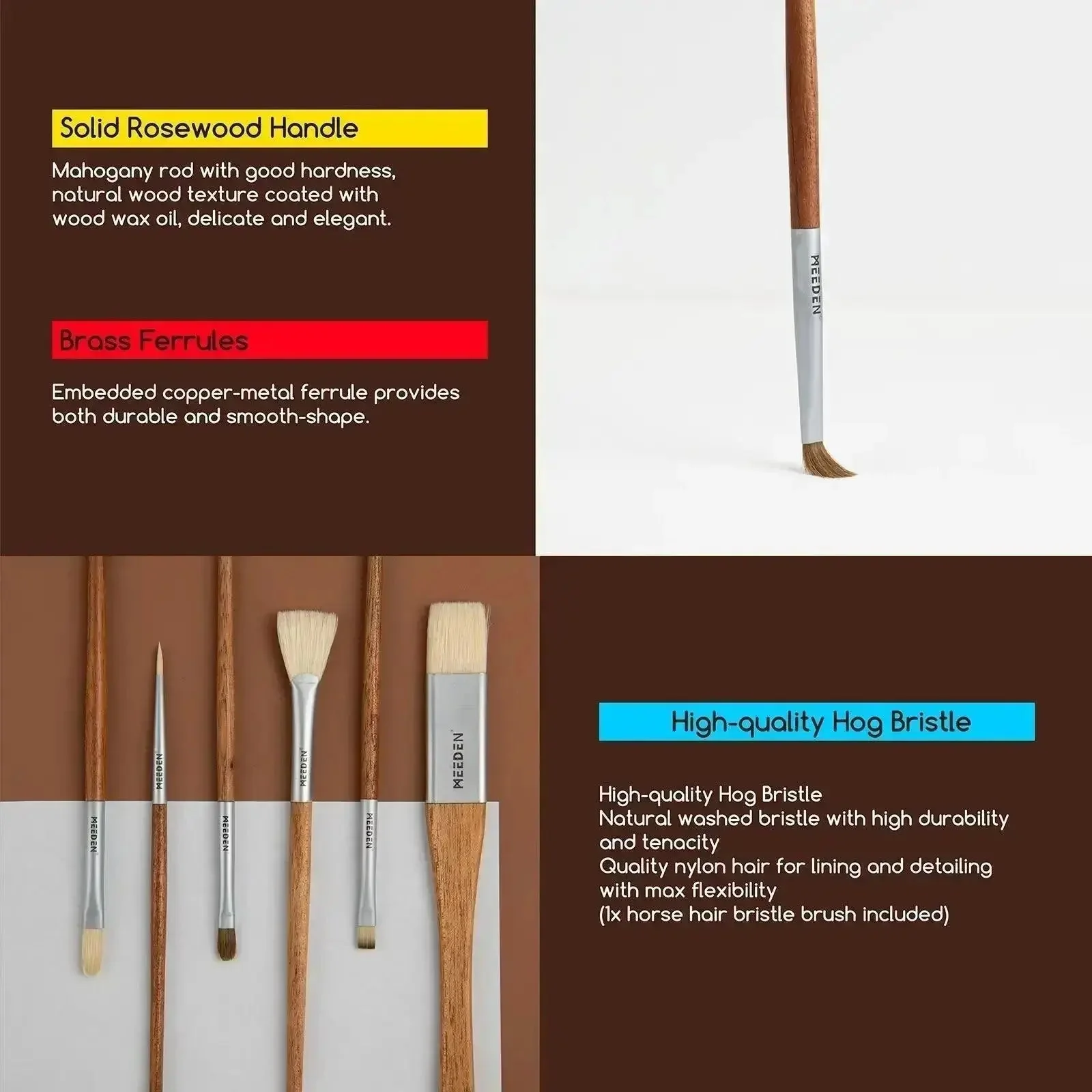 MEEDEN Professional Artist Oil Painting Set with French Easel - Image 4