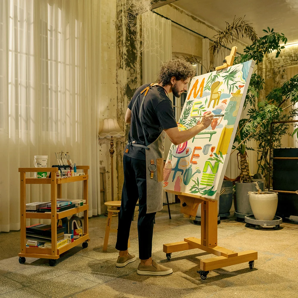 MEEDEN Extra Large Adjustable Artist Easel Stand-DHJ-11 - Image 2