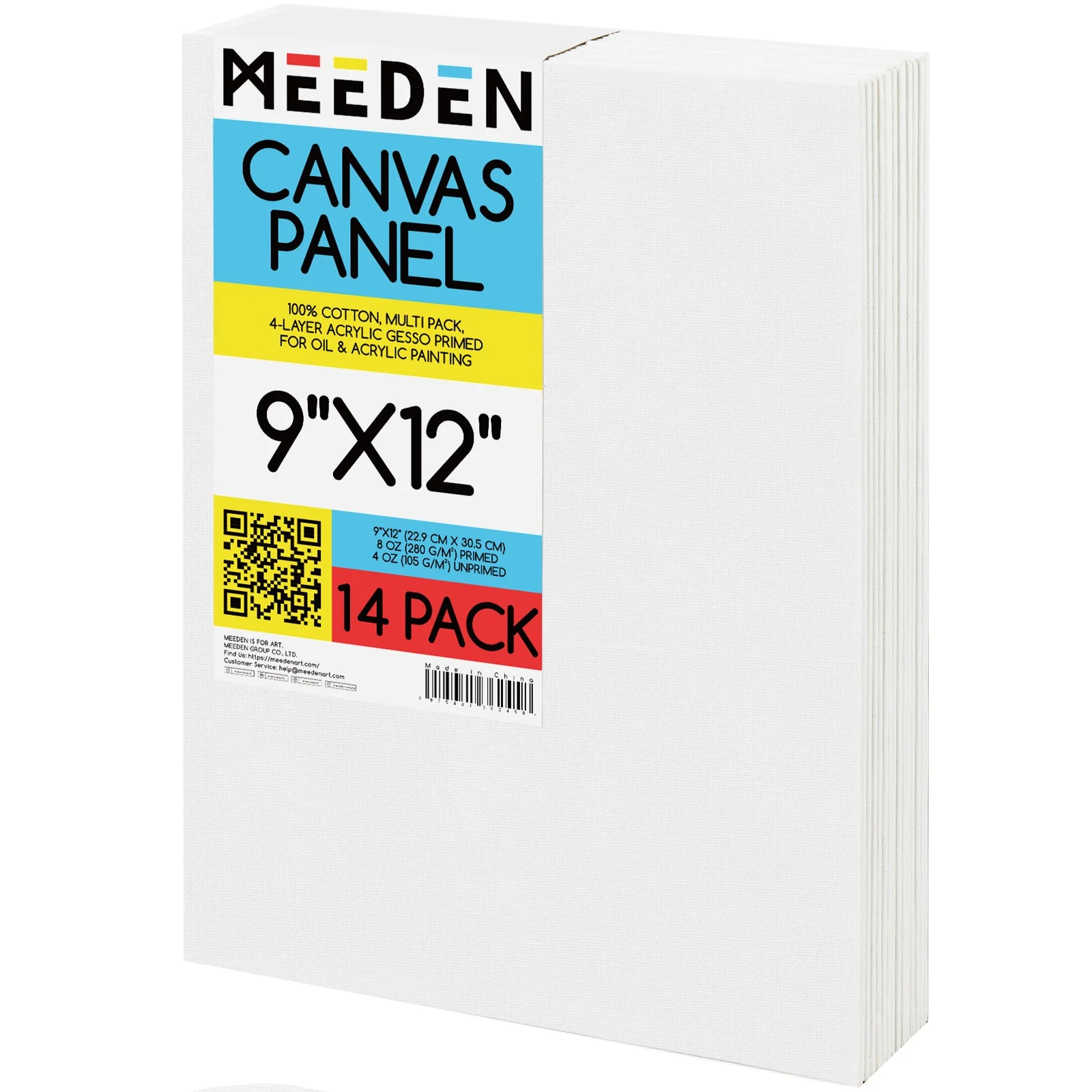 MEEDEN 100% Cotton Canvas Boards - Image 10