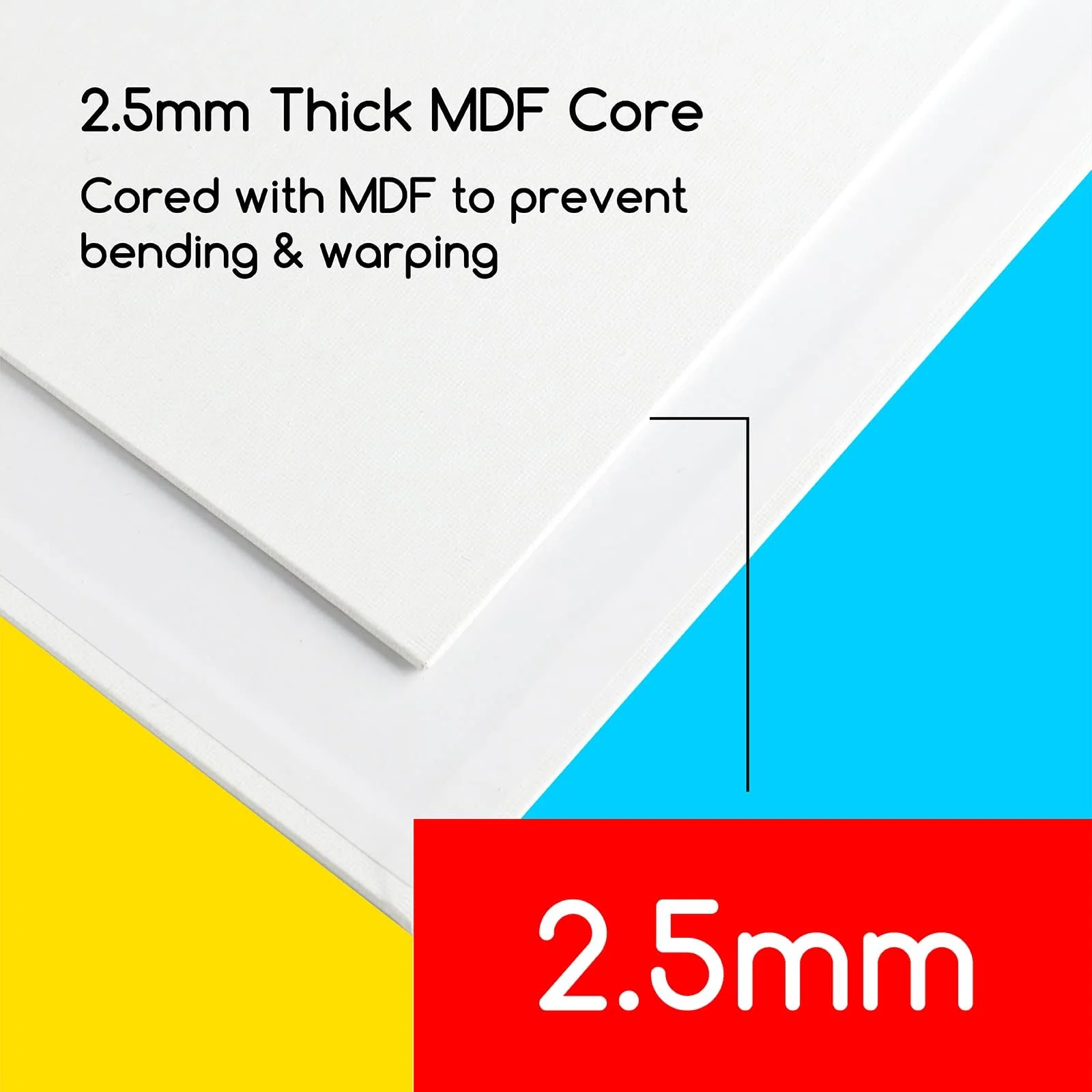 MEEDEN 100% Cotton Canvas Boards - Image 4