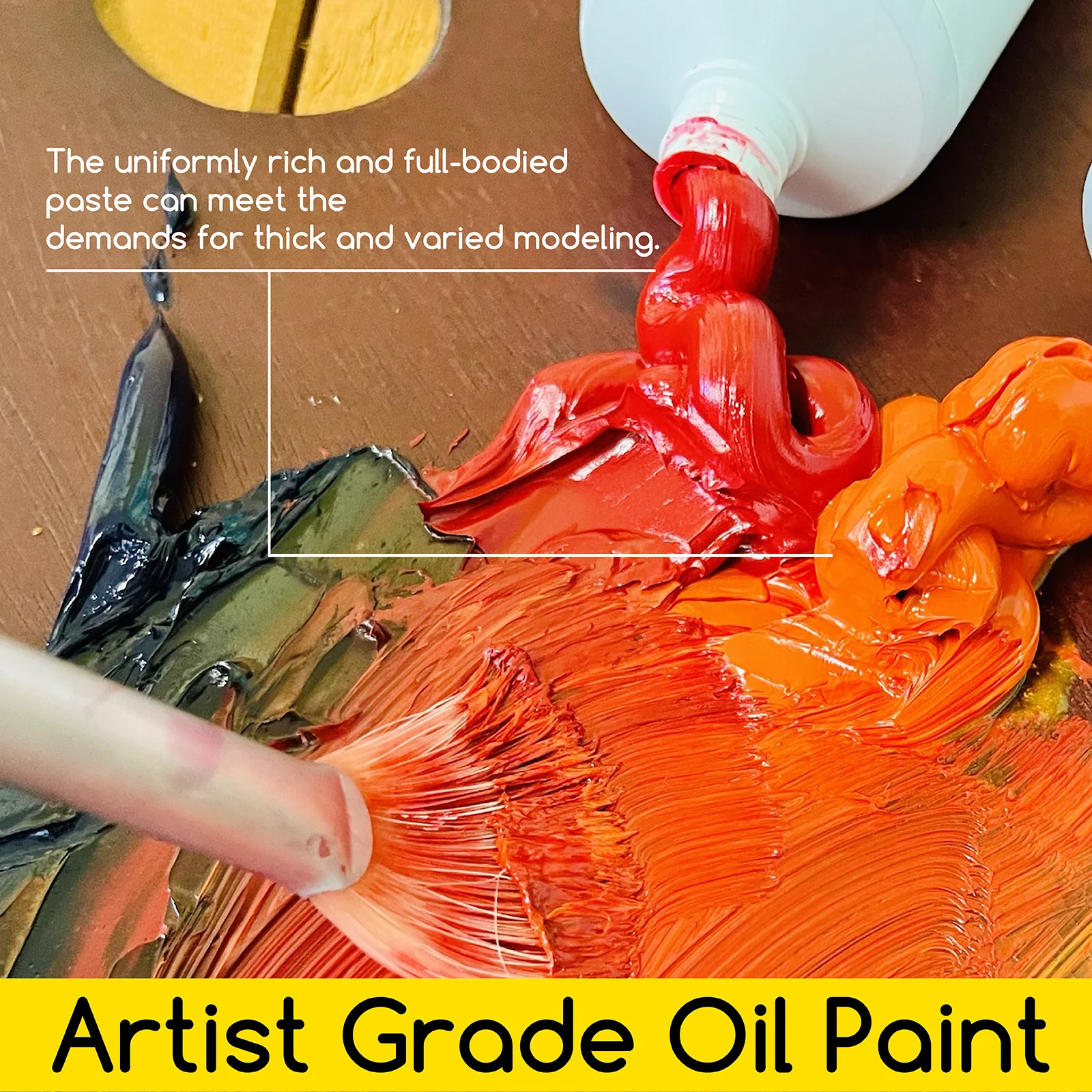 MEEDEN Artist Grade Oil Paint - 170ml/5.7oz Tube - Image 5