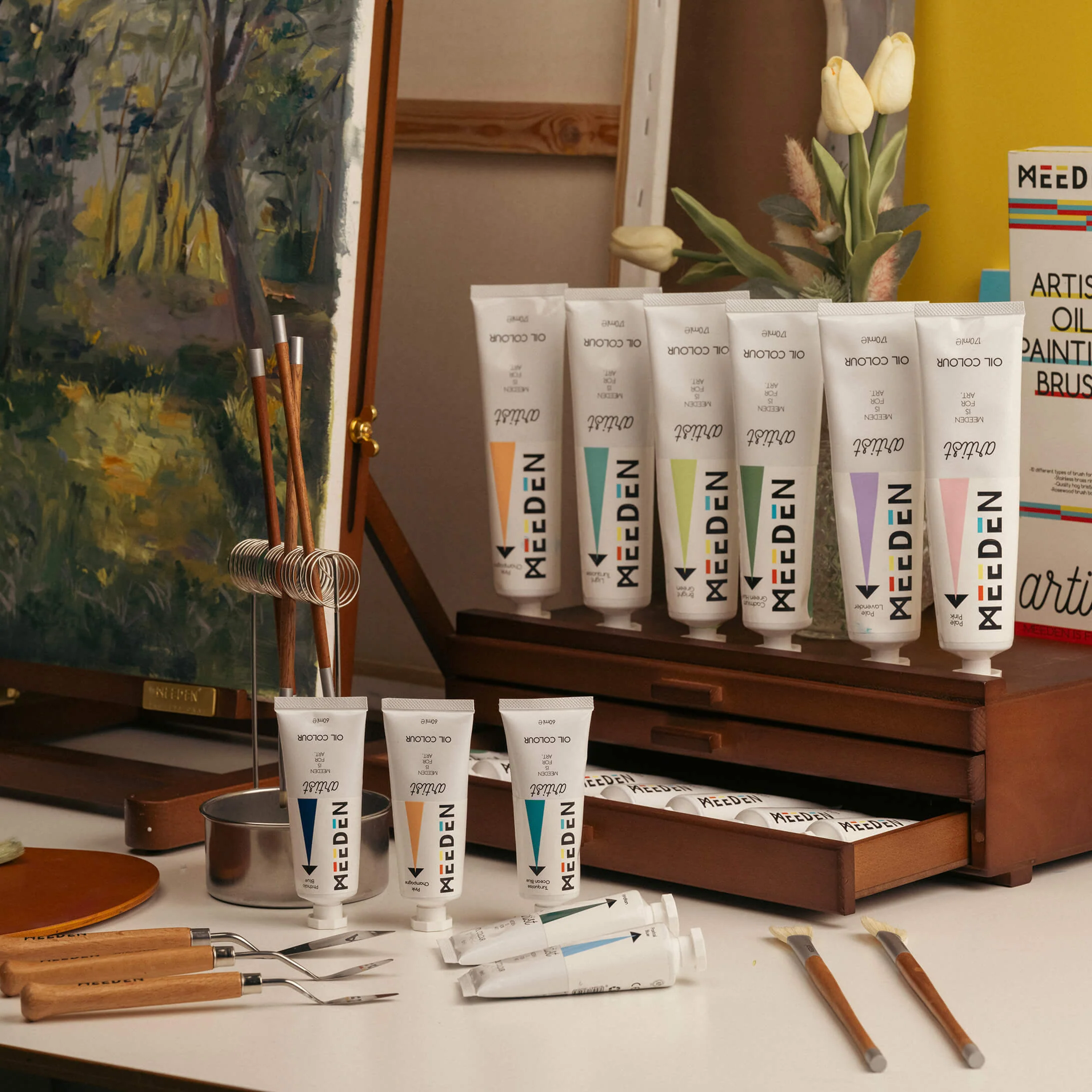 MEEDEN Artist Grade Oil Paint - 170ml/5.7oz Tube - Image 6