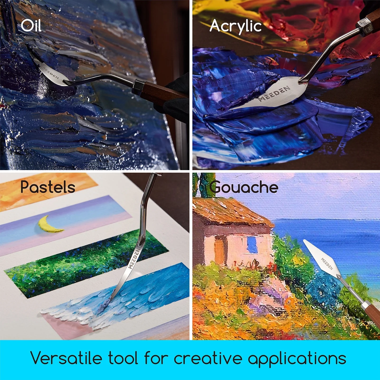 MEEDEN Artist Grade Painting Palette Knife - Image 6