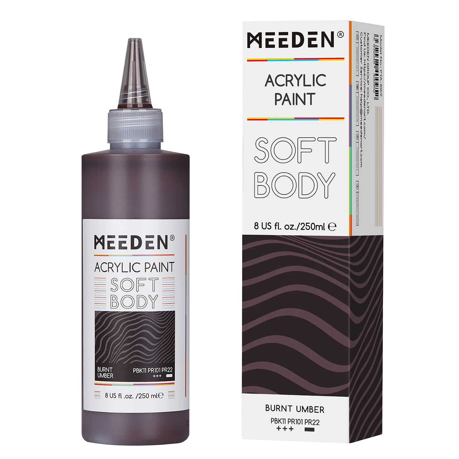 MEEDEN Soft Body Acrylic Paints Set, 37 Colors x 250ml/8.45oz - Image 102