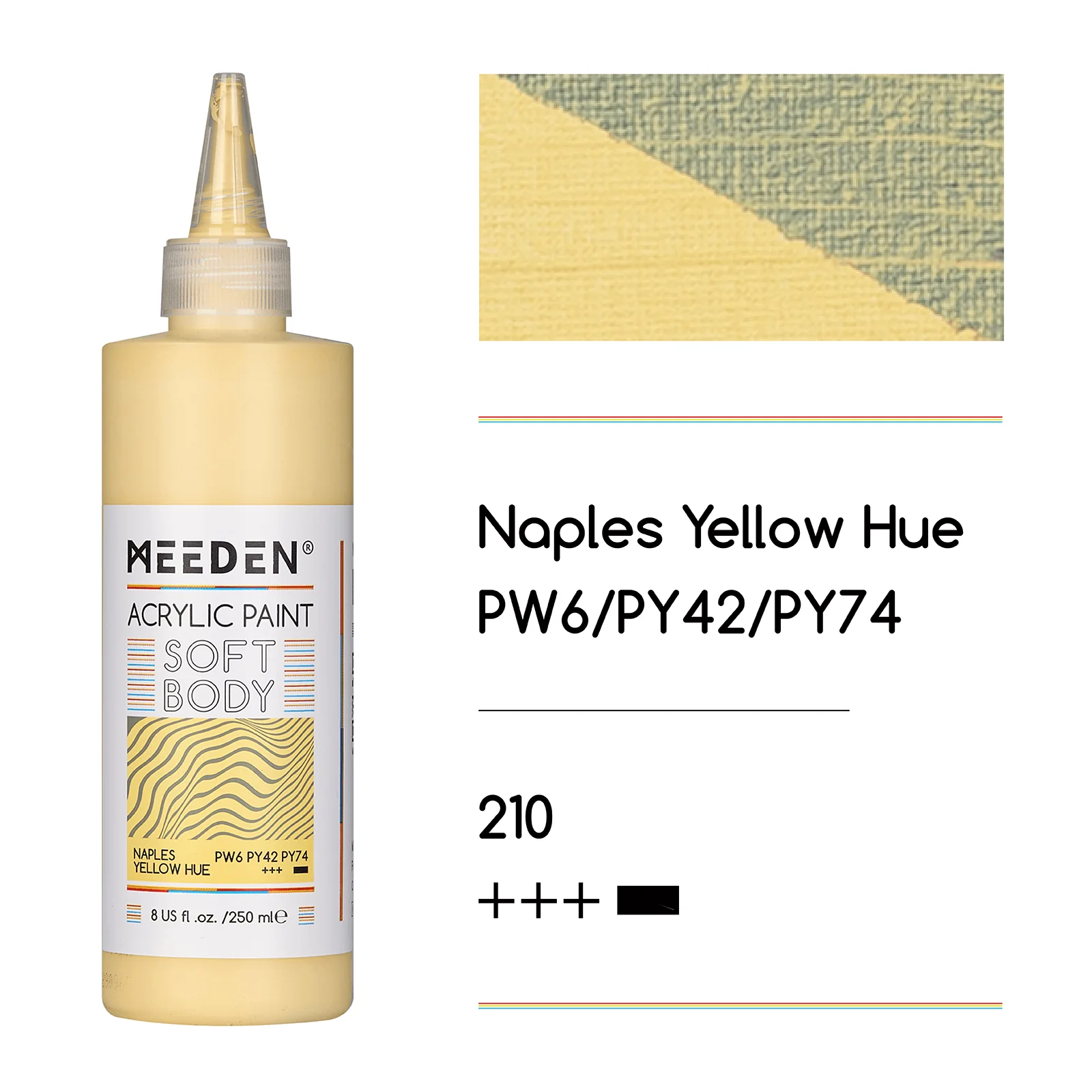 MEEDEN Soft Body Acrylic Paints Set, 37 Colors x 250ml/8.45oz - Image 11
