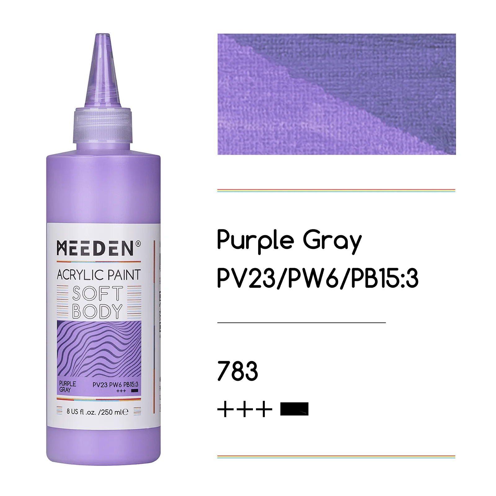 MEEDEN Soft Body Acrylic Paints Set, 37 Colors x 250ml/8.45oz - Image 110