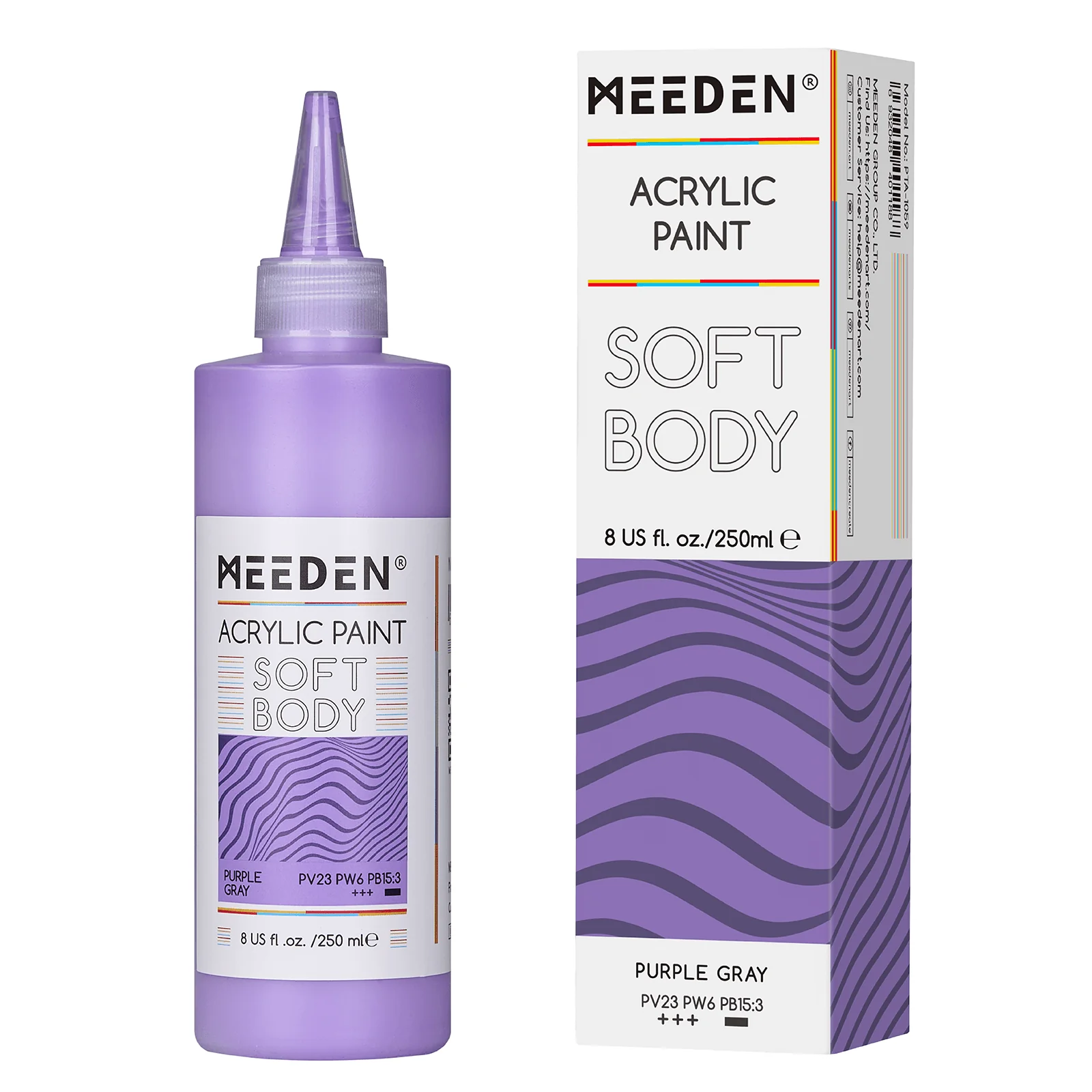 MEEDEN Soft Body Acrylic Paints Set, 37 Colors x 250ml/8.45oz - Image 111