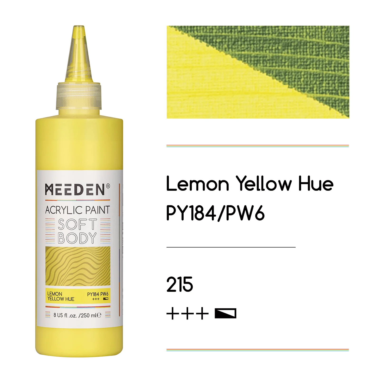 MEEDEN Soft Body Acrylic Paints Set, 37 Colors x 250ml/8.45oz - Image 14