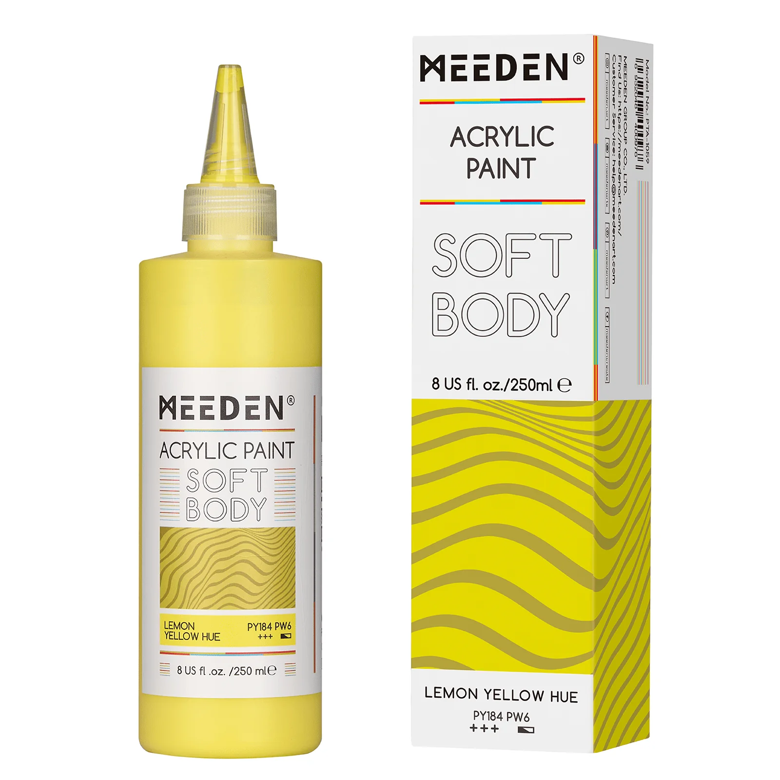 MEEDEN Soft Body Acrylic Paints Set, 37 Colors x 250ml/8.45oz - Image 15