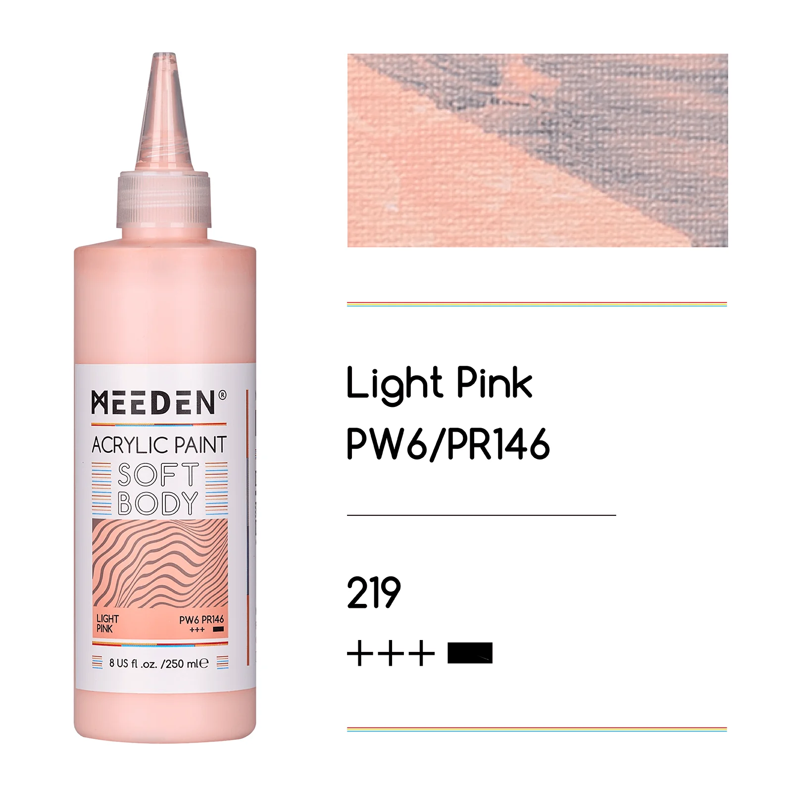 MEEDEN Soft Body Acrylic Paints Set, 37 Colors x 250ml/8.45oz - Image 20