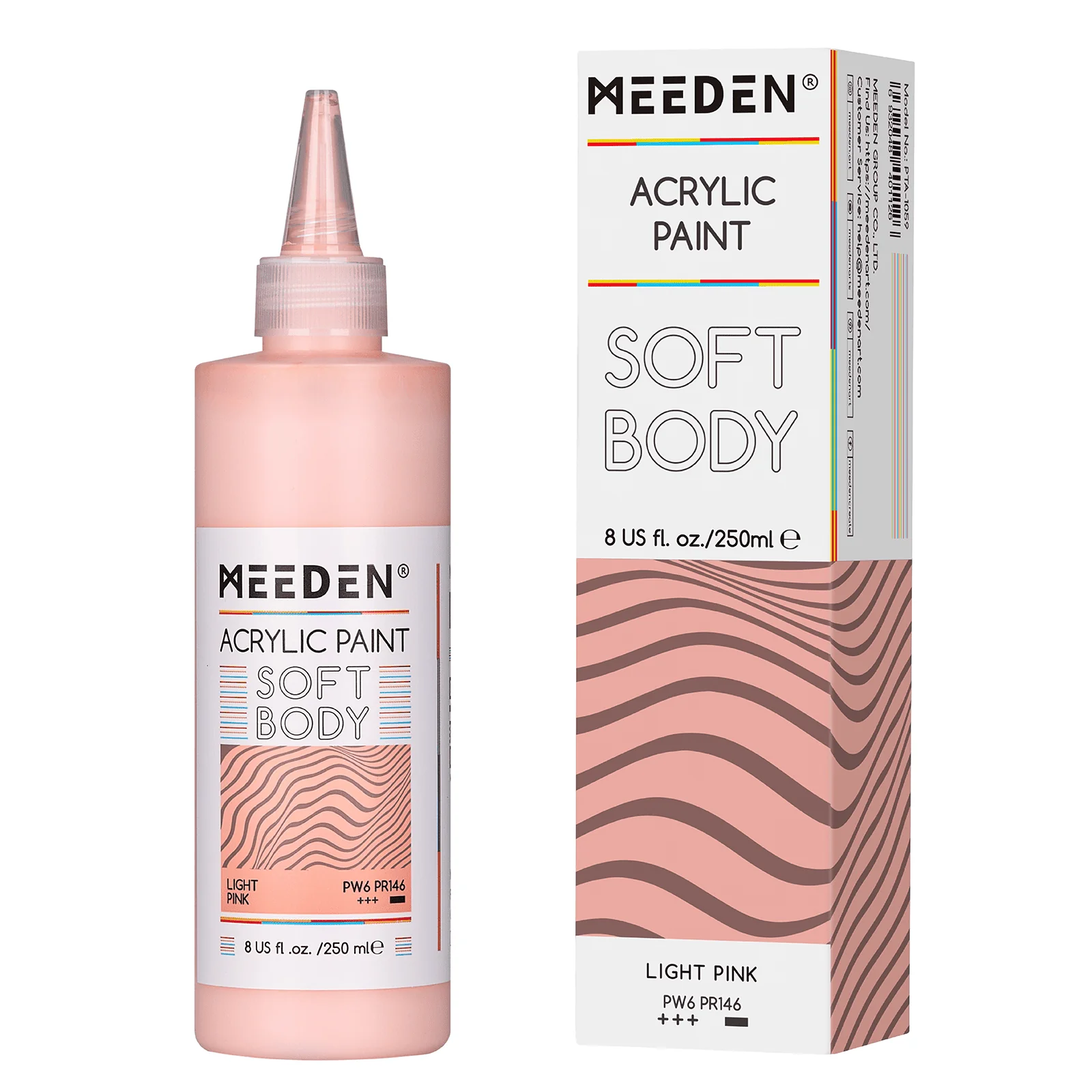 MEEDEN Soft Body Acrylic Paints Set, 37 Colors x 250ml/8.45oz - Image 21