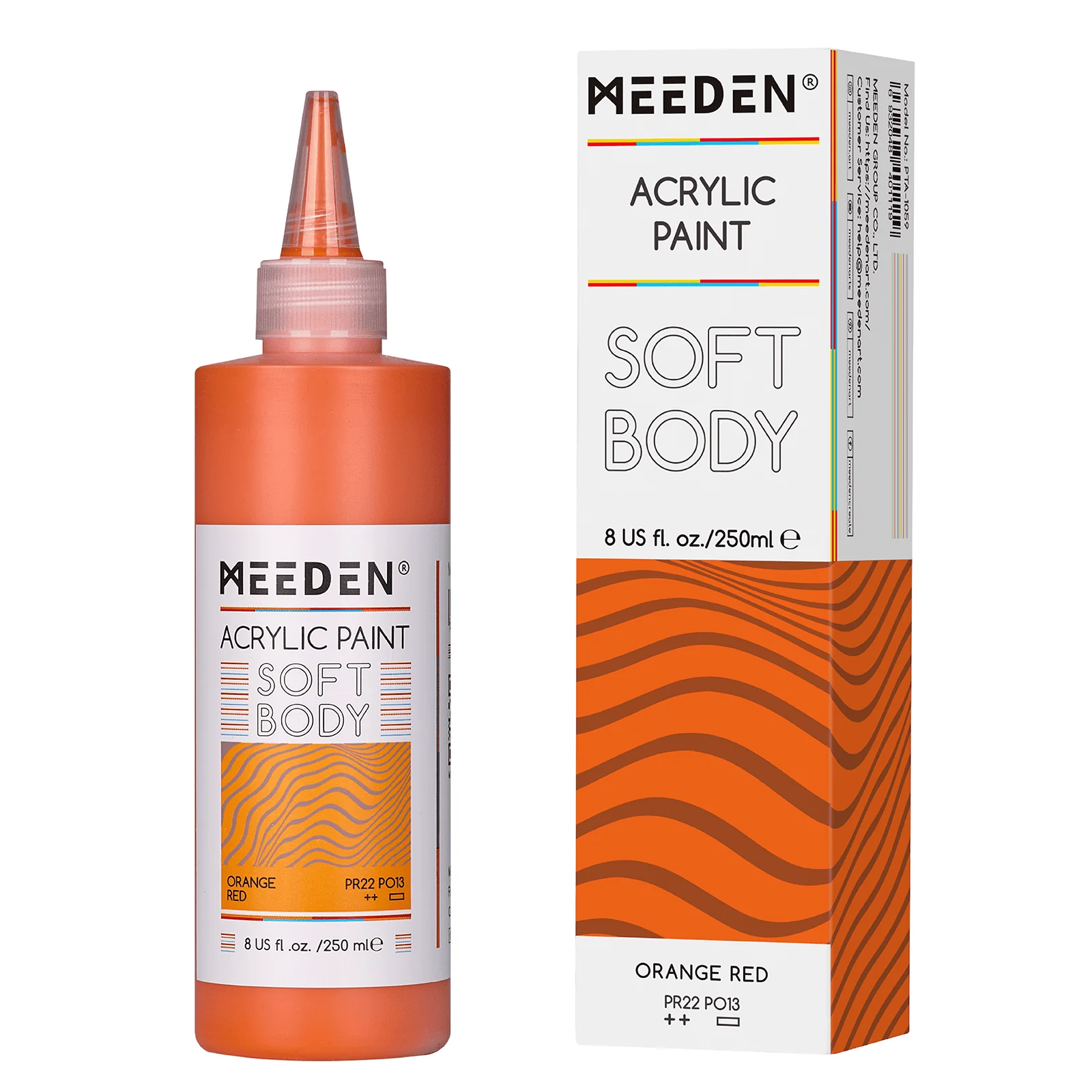 MEEDEN Soft Body Acrylic Paints Set, 37 Colors x 250ml/8.45oz - Image 36