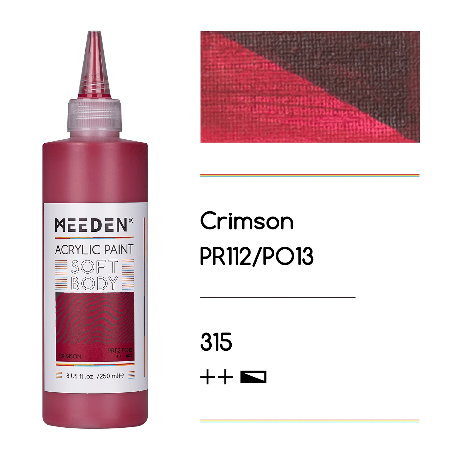 MEEDEN Soft Body Acrylic Paints Set, 37 Colors x 250ml/8.45oz - Image 38