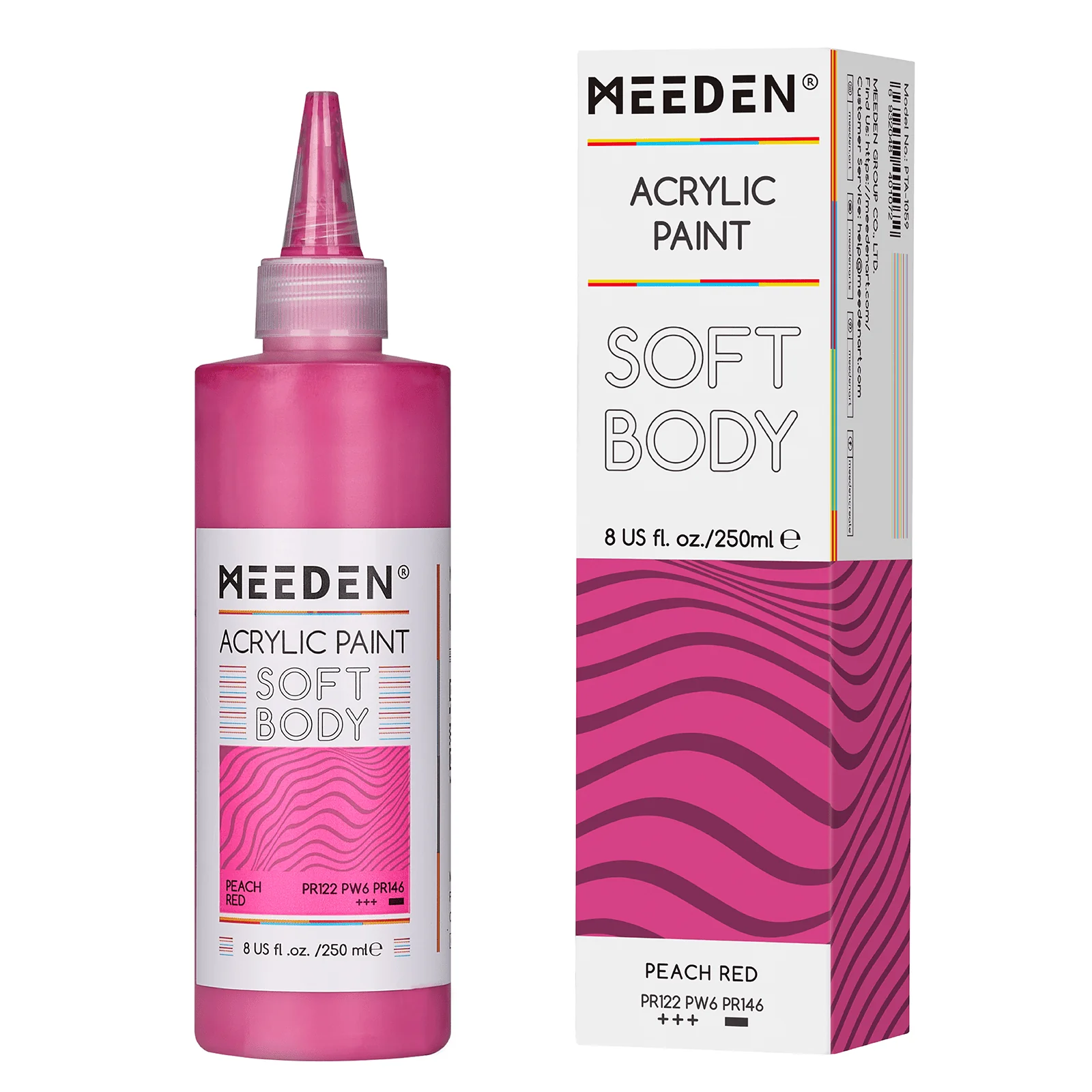 MEEDEN Soft Body Acrylic Paints Set, 37 Colors x 250ml/8.45oz - Image 42