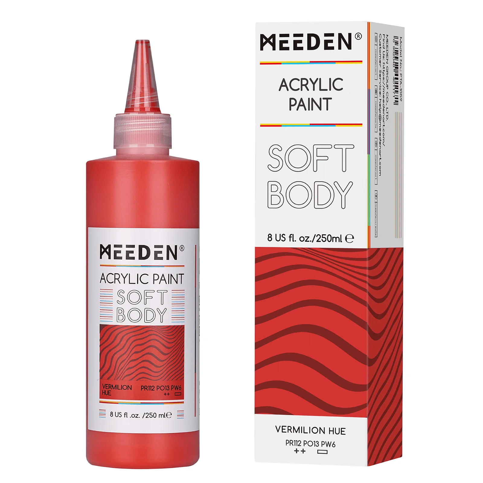 MEEDEN Soft Body Acrylic Paints Set, 37 Colors x 250ml/8.45oz - Image 45
