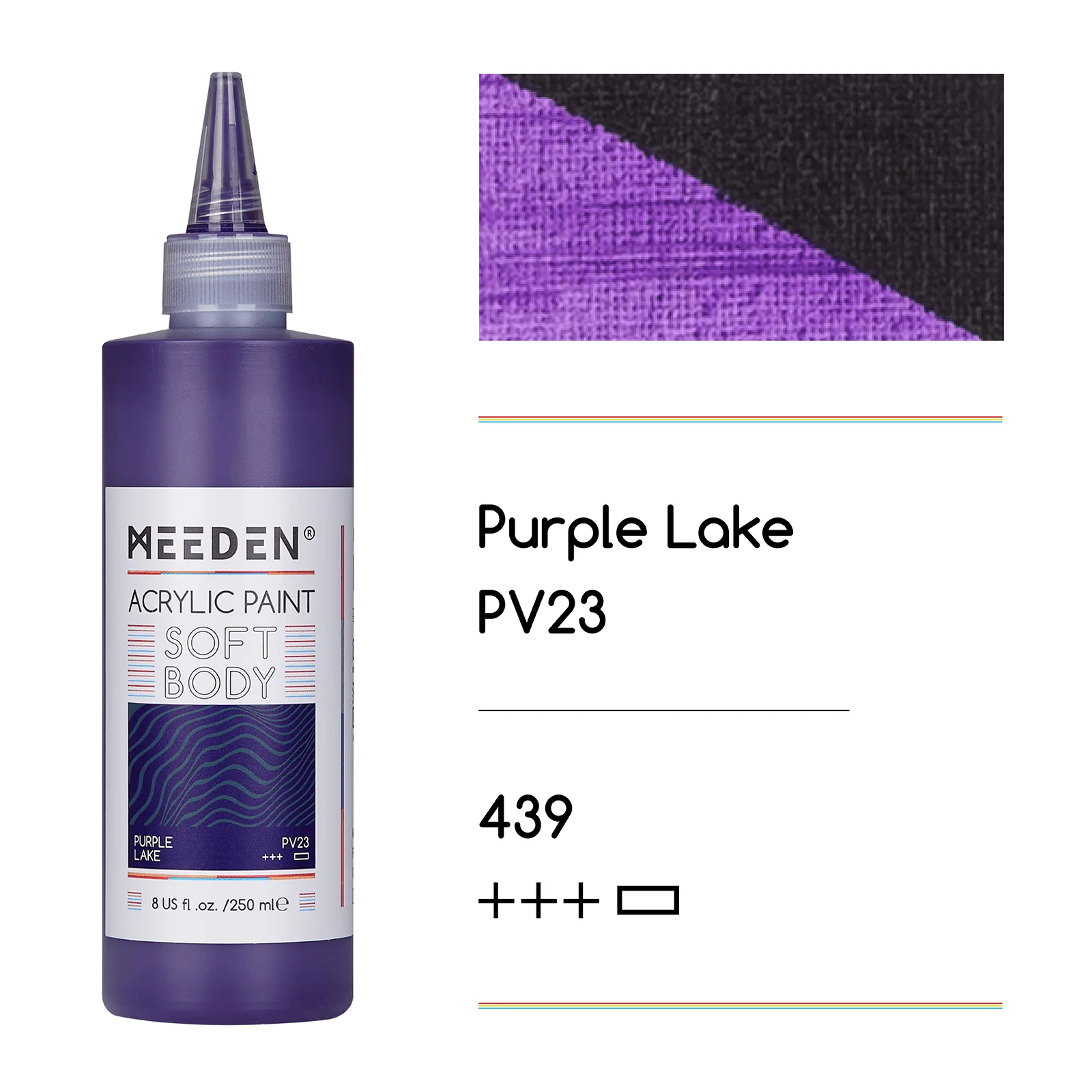 MEEDEN Soft Body Acrylic Paints Set, 37 Colors x 250ml/8.45oz - Image 50