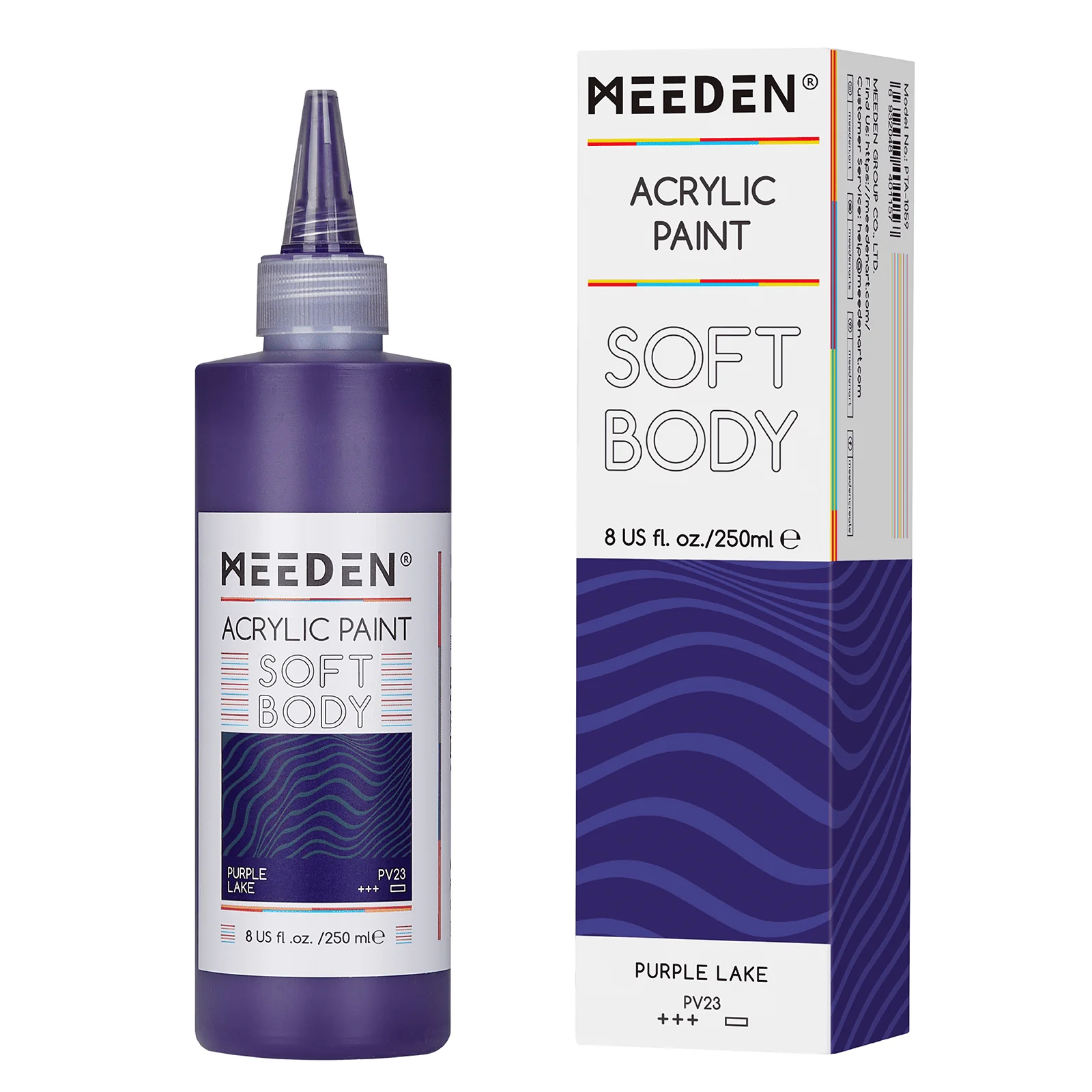 MEEDEN Soft Body Acrylic Paints Set, 37 Colors x 250ml/8.45oz - Image 51