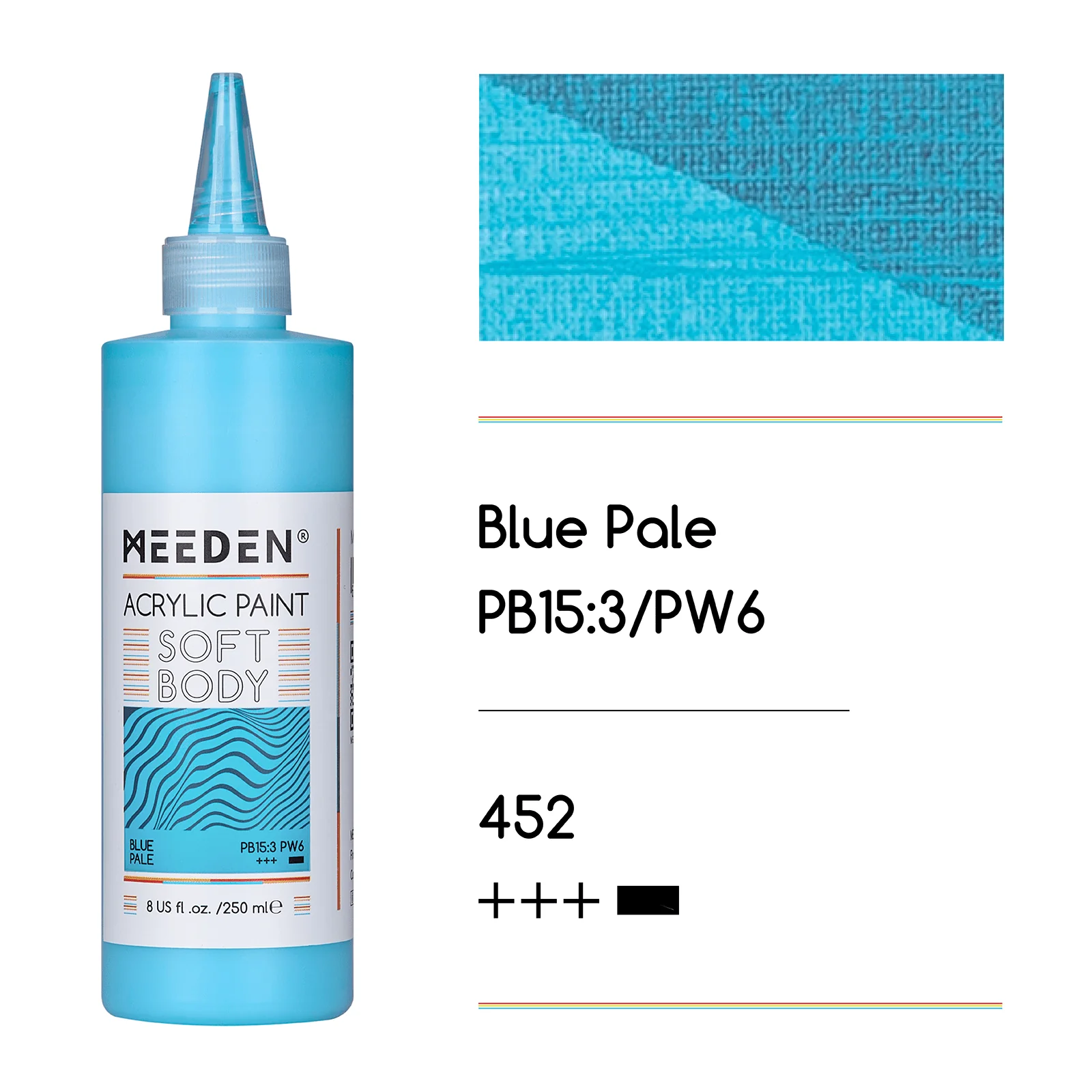 MEEDEN Soft Body Acrylic Paints Set, 37 Colors x 250ml/8.45oz - Image 59
