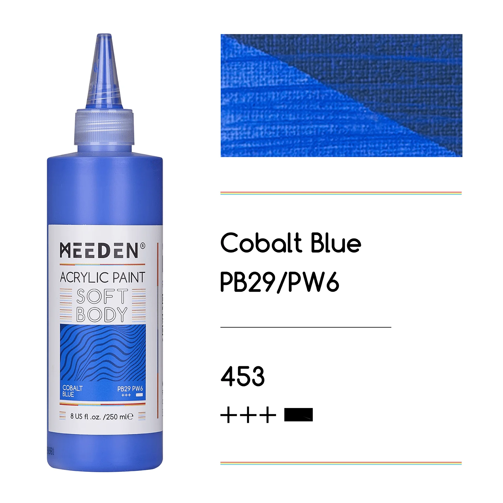 MEEDEN Soft Body Acrylic Paints Set, 37 Colors x 250ml/8.45oz - Image 62