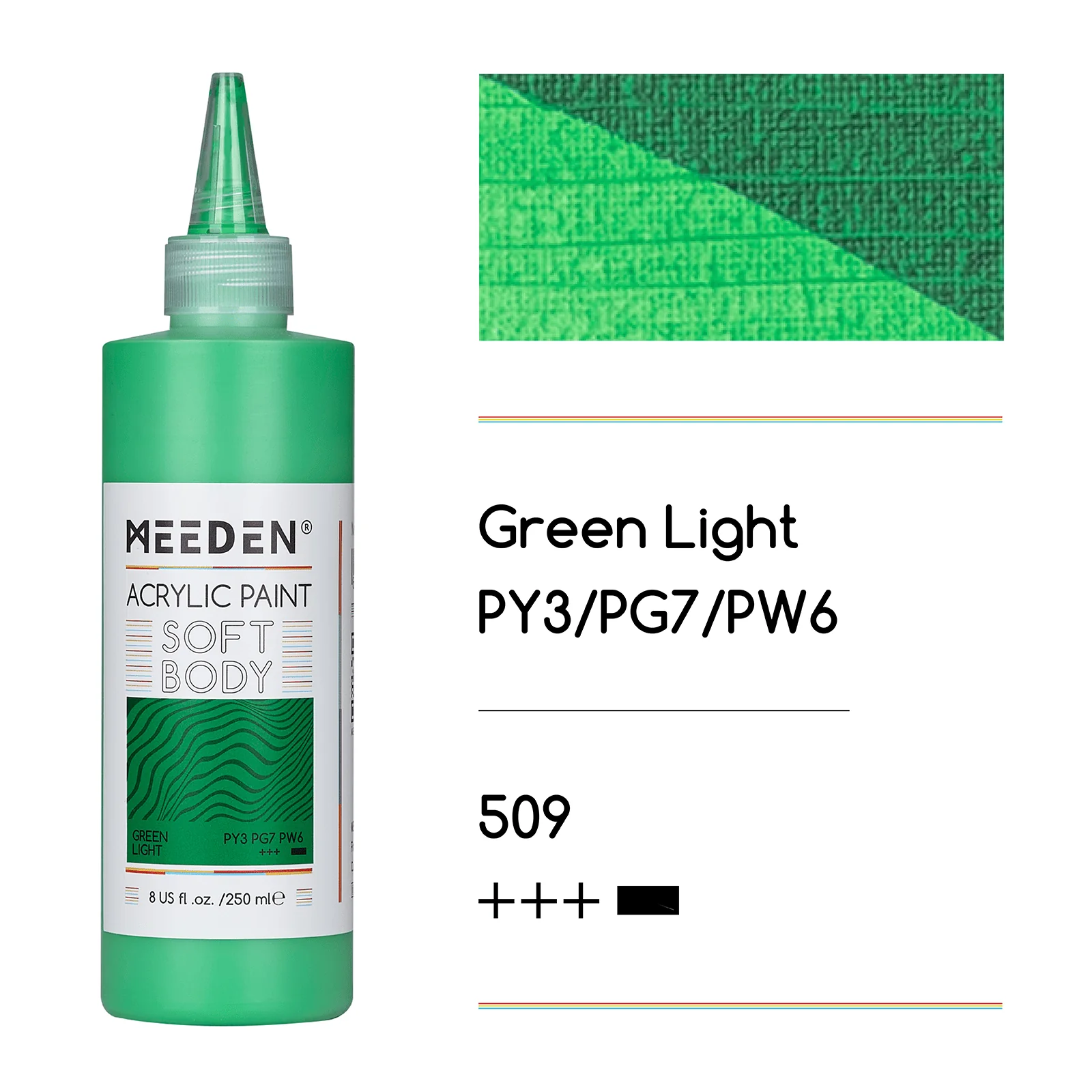 MEEDEN Soft Body Acrylic Paints Set, 37 Colors x 250ml/8.45oz - Image 71