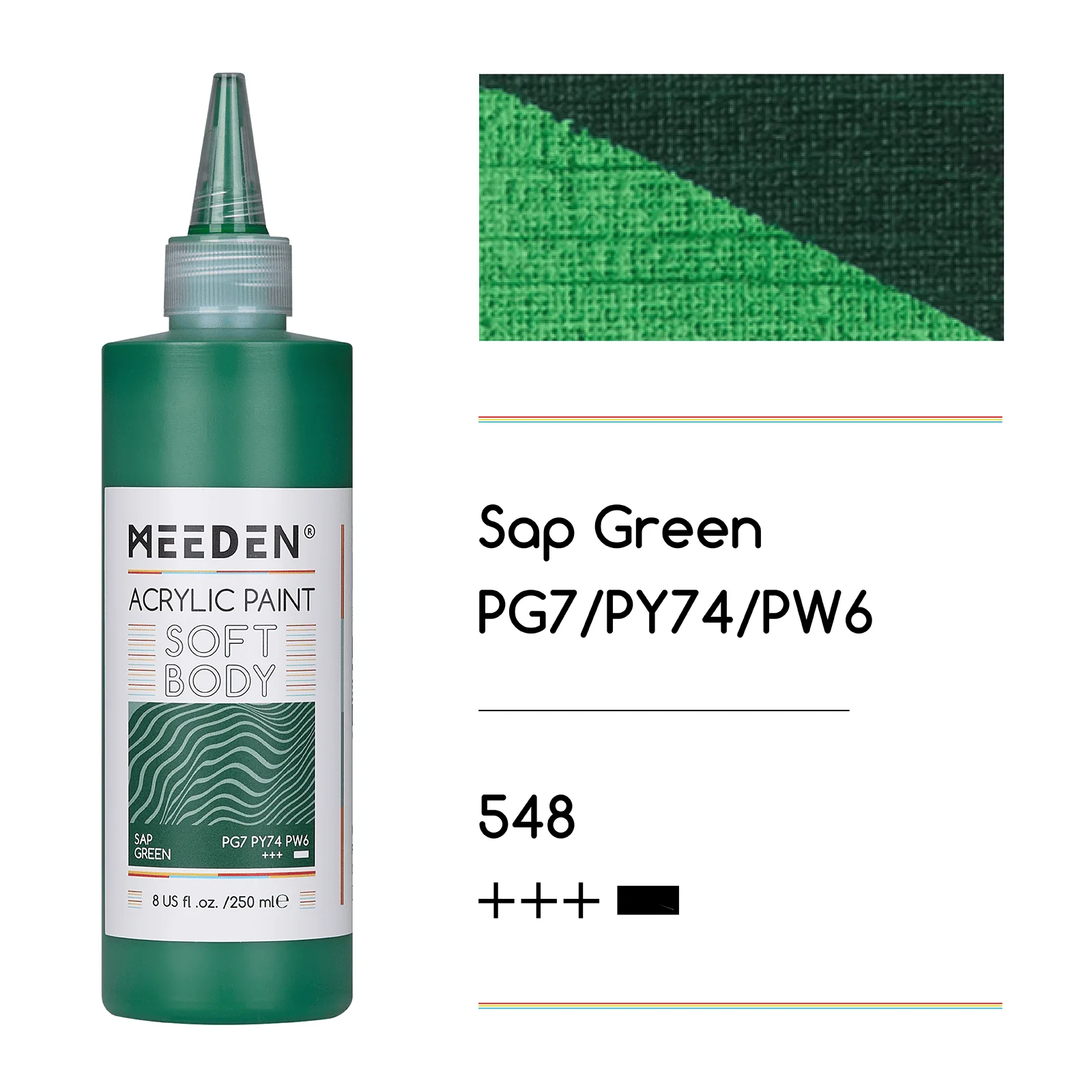 MEEDEN Soft Body Acrylic Paints Set, 37 Colors x 250ml/8.45oz - Image 74