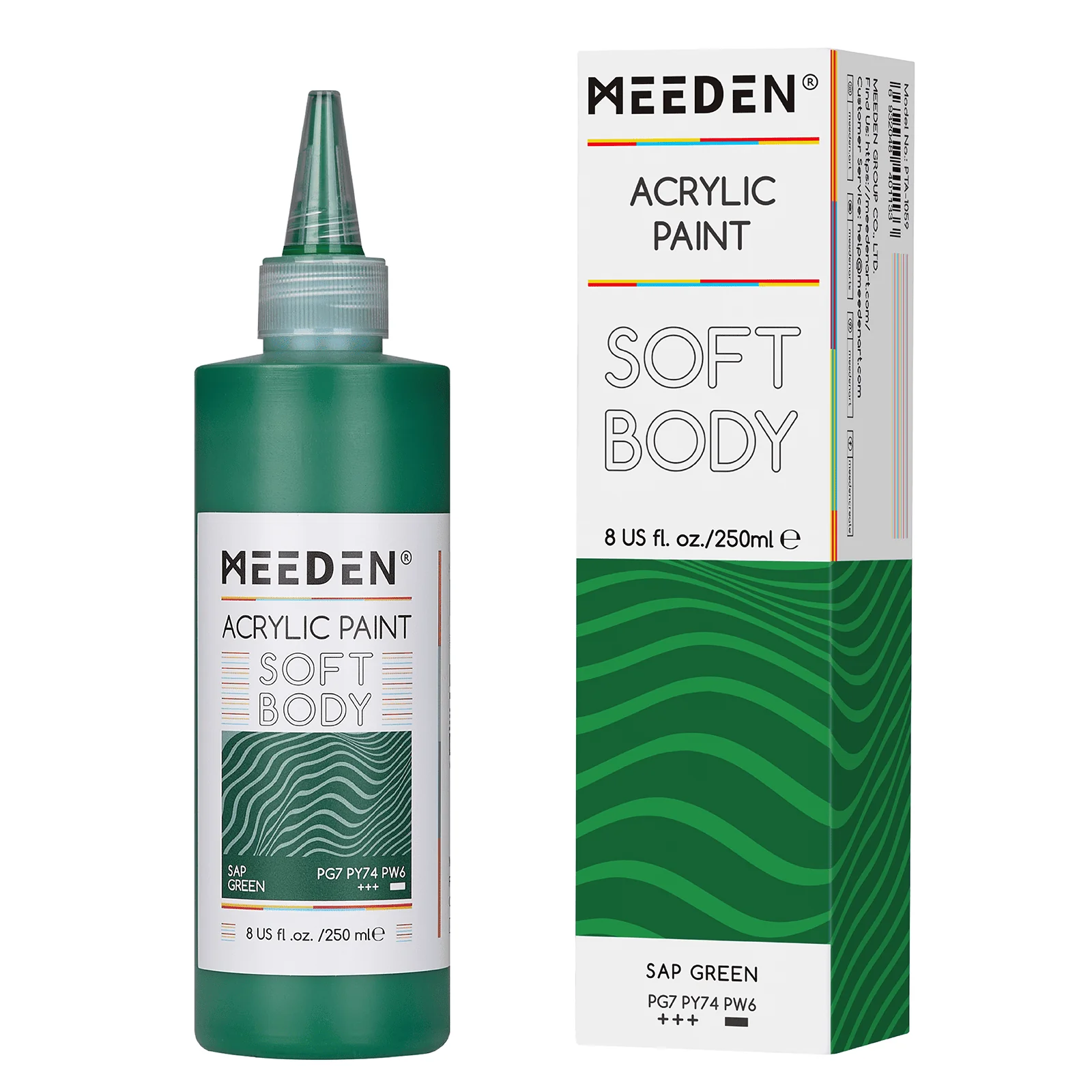 MEEDEN Soft Body Acrylic Paints Set, 37 Colors x 250ml/8.45oz - Image 75
