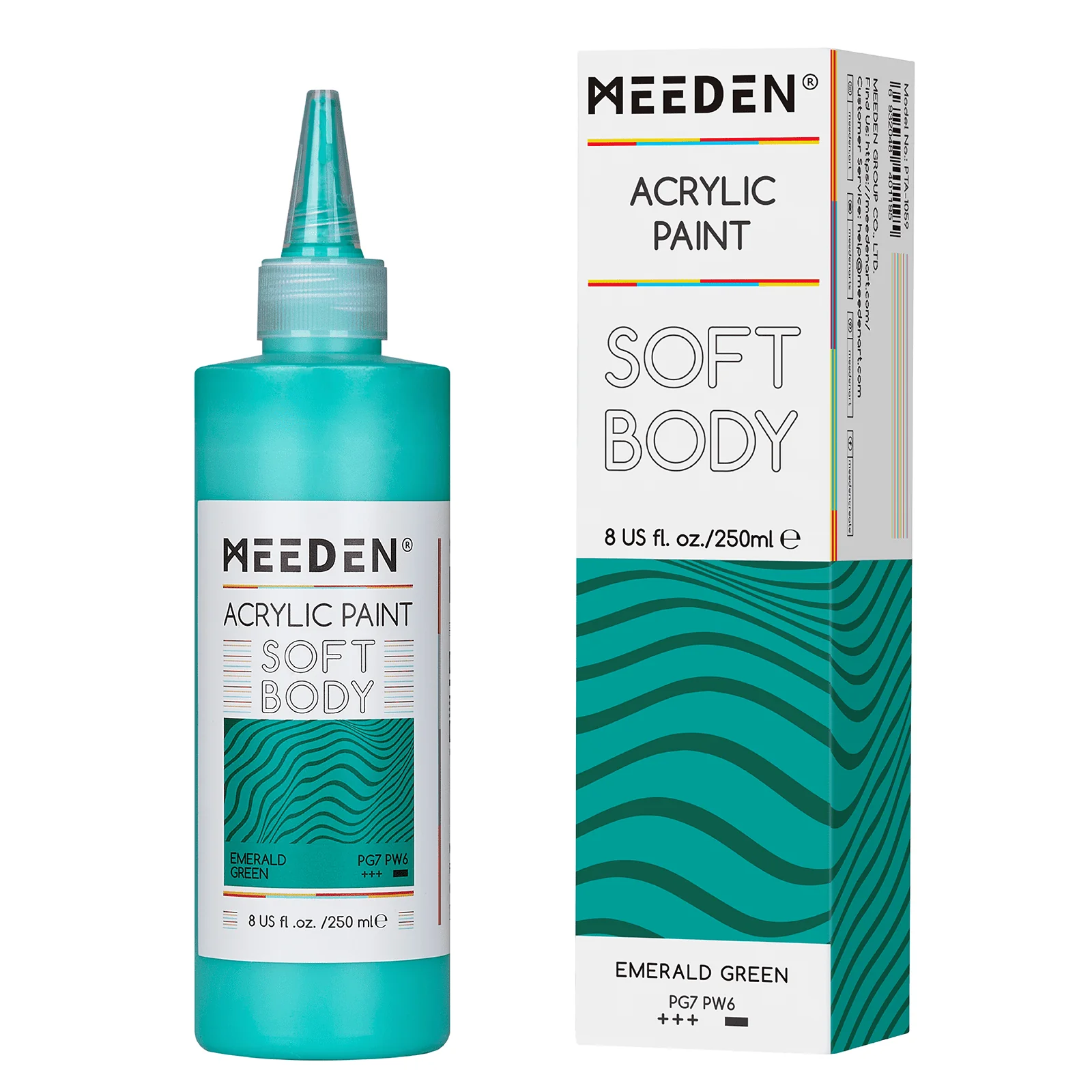 MEEDEN Soft Body Acrylic Paints Set, 37 Colors x 250ml/8.45oz - Image 78