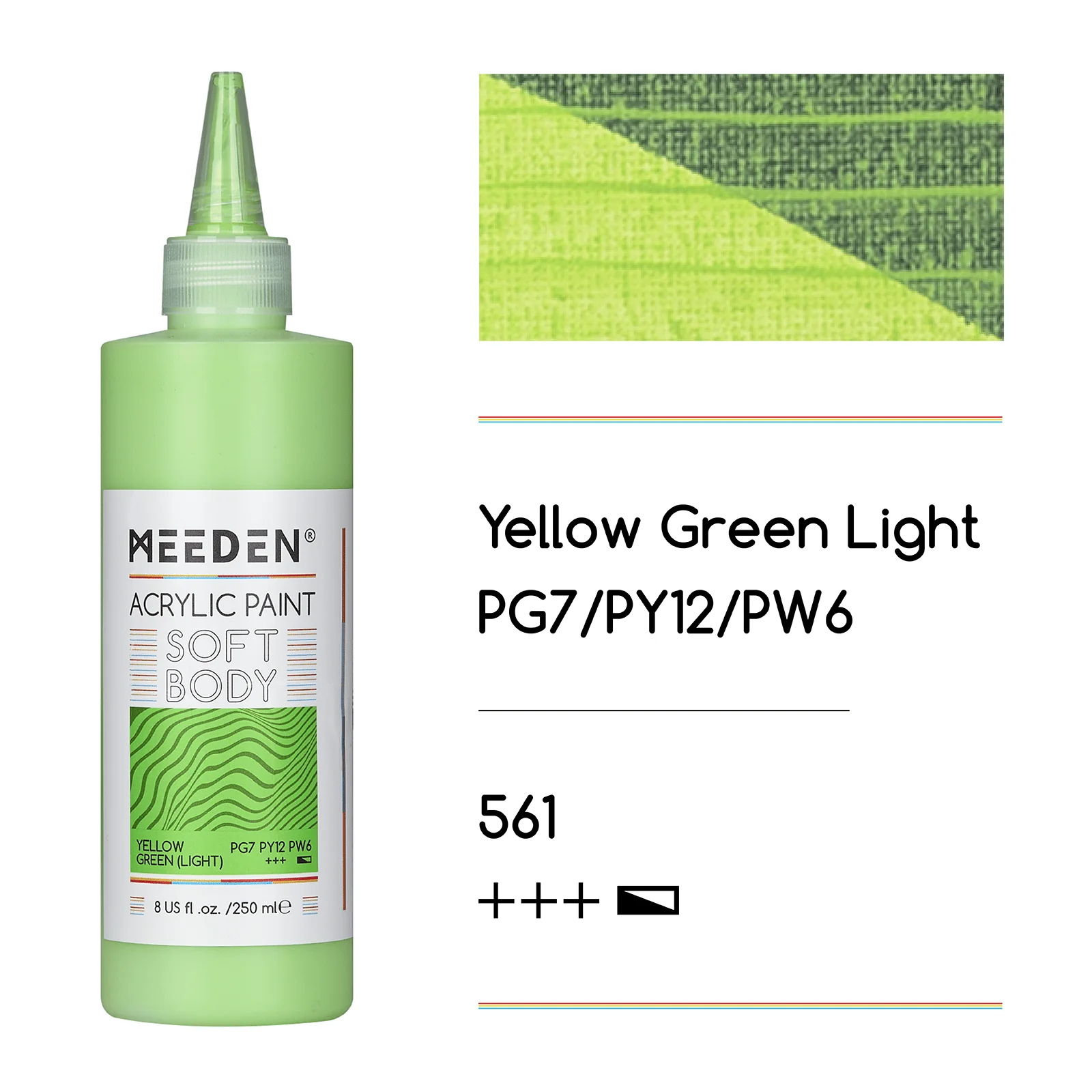 MEEDEN Soft Body Acrylic Paints Set, 37 Colors x 250ml/8.45oz - Image 83