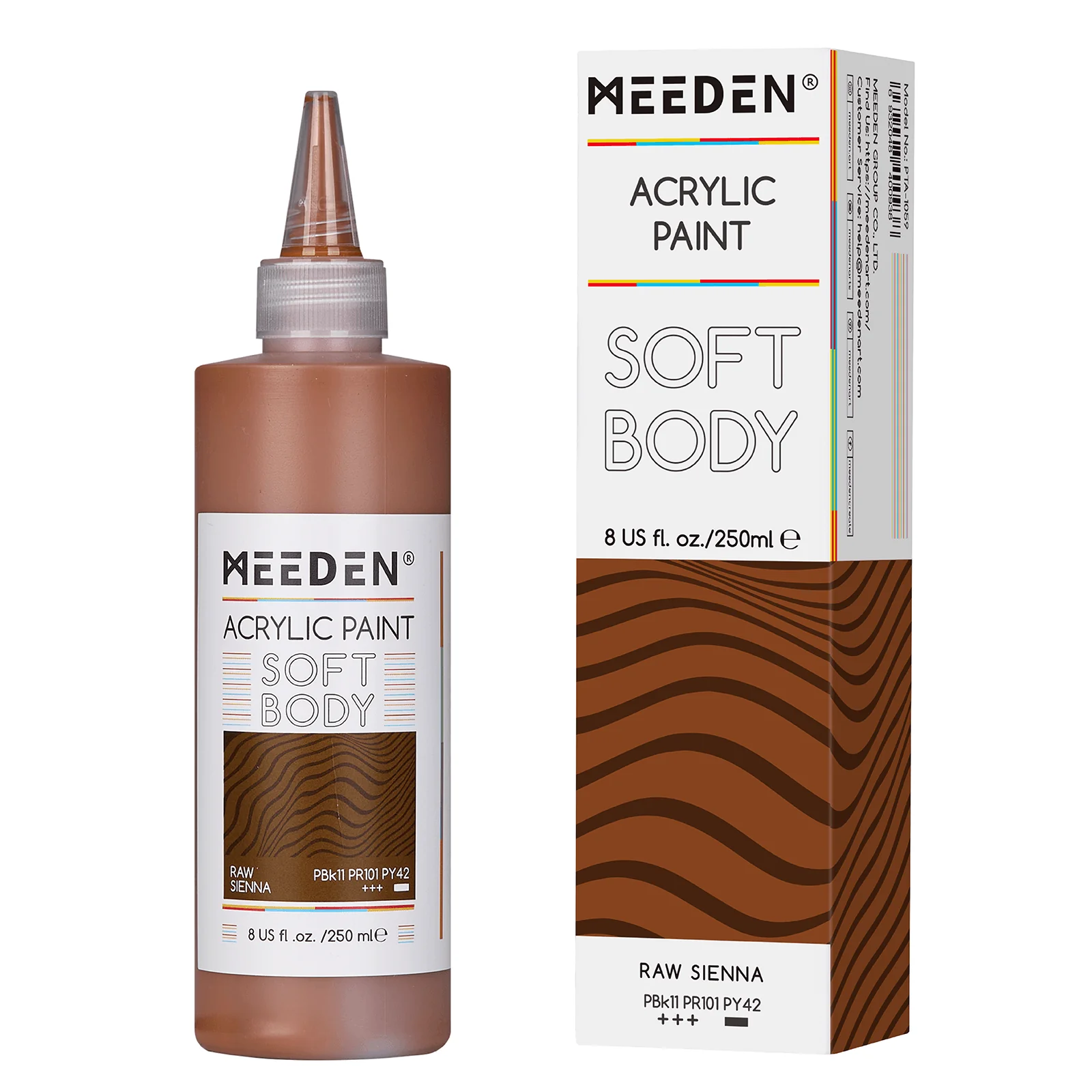 MEEDEN Soft Body Acrylic Paints Set, 37 Colors x 250ml/8.45oz - Image 90