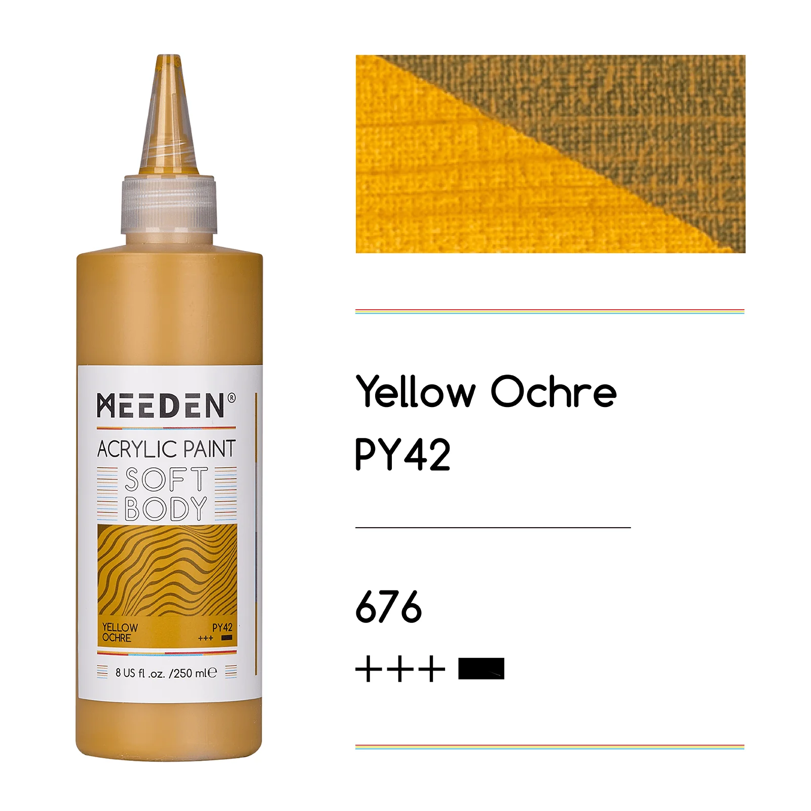MEEDEN Soft Body Acrylic Paints Set, 37 Colors x 250ml/8.45oz - Image 92