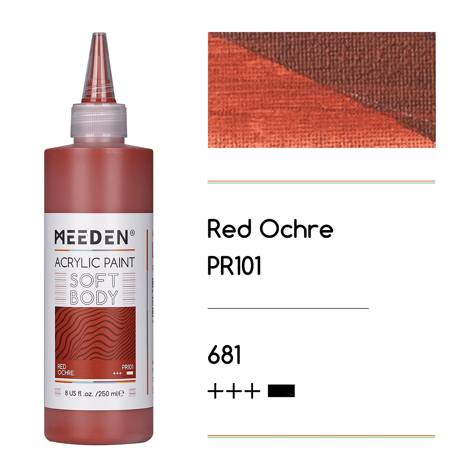 MEEDEN Soft Body Acrylic Paints Set, 37 Colors x 250ml/8.45oz - Image 95