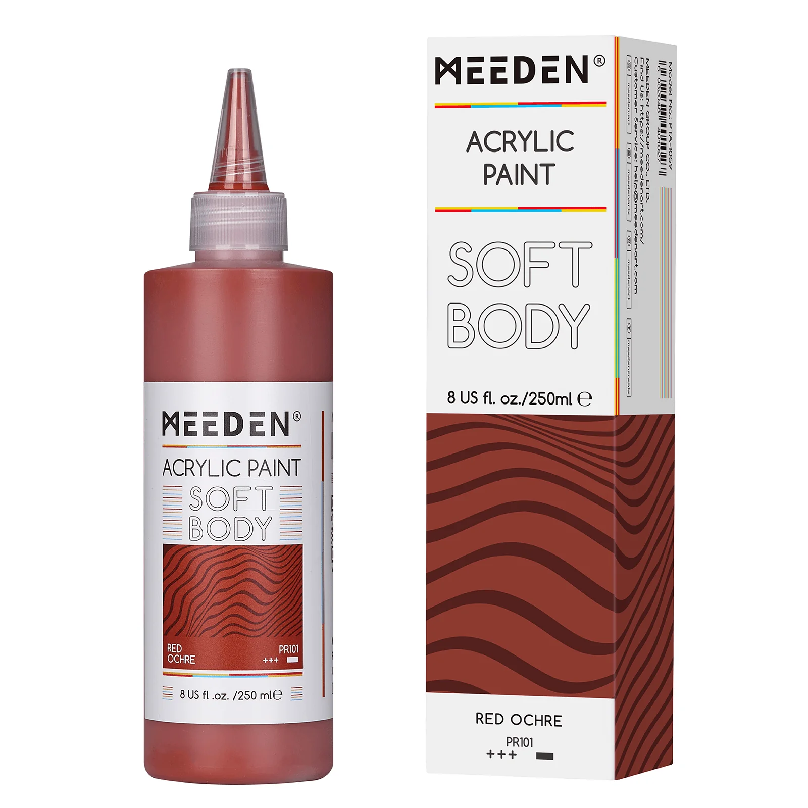 MEEDEN Soft Body Acrylic Paints Set, 37 Colors x 250ml/8.45oz - Image 96