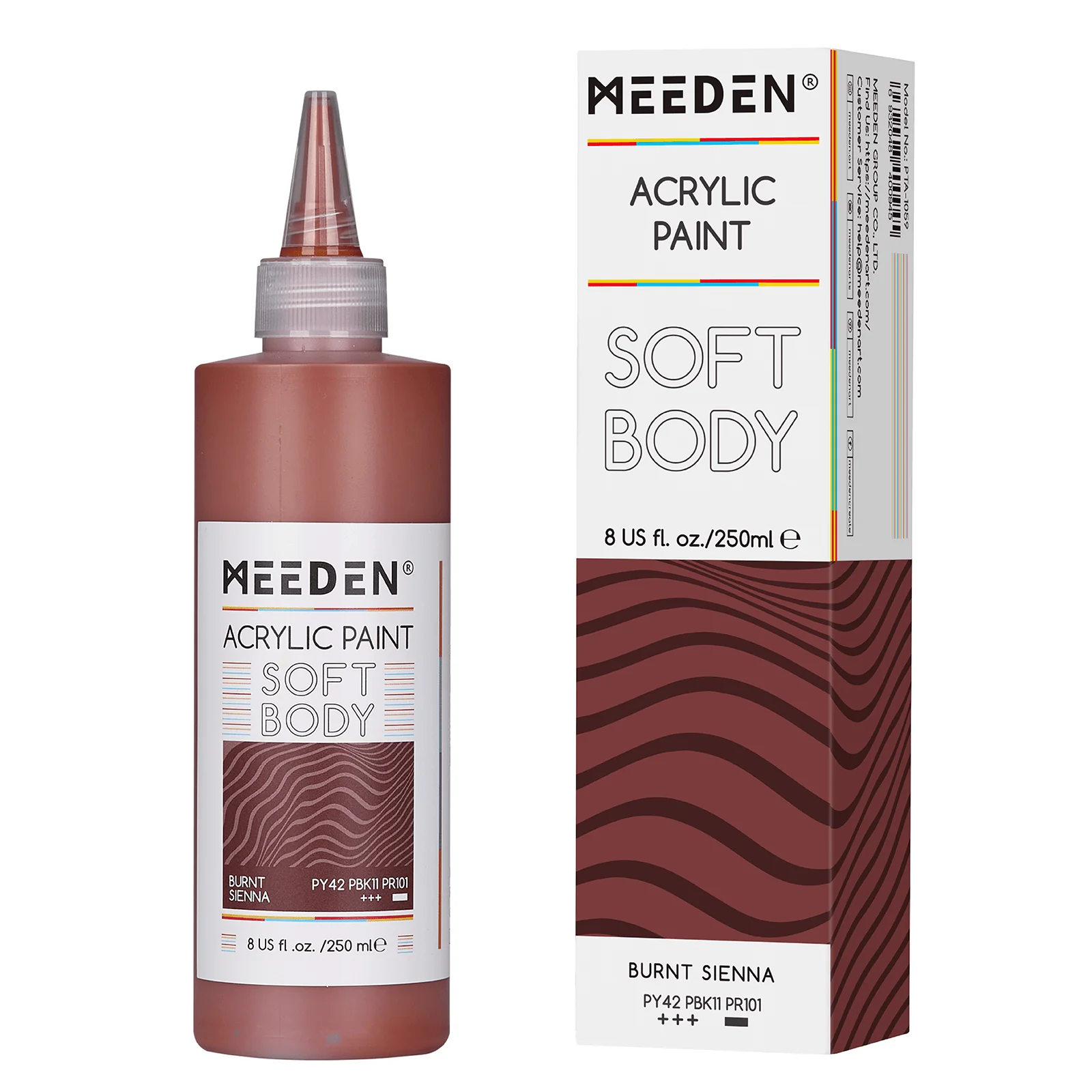 MEEDEN Soft Body Acrylic Paints Set, 37 Colors x 250ml/8.45oz - Image 99