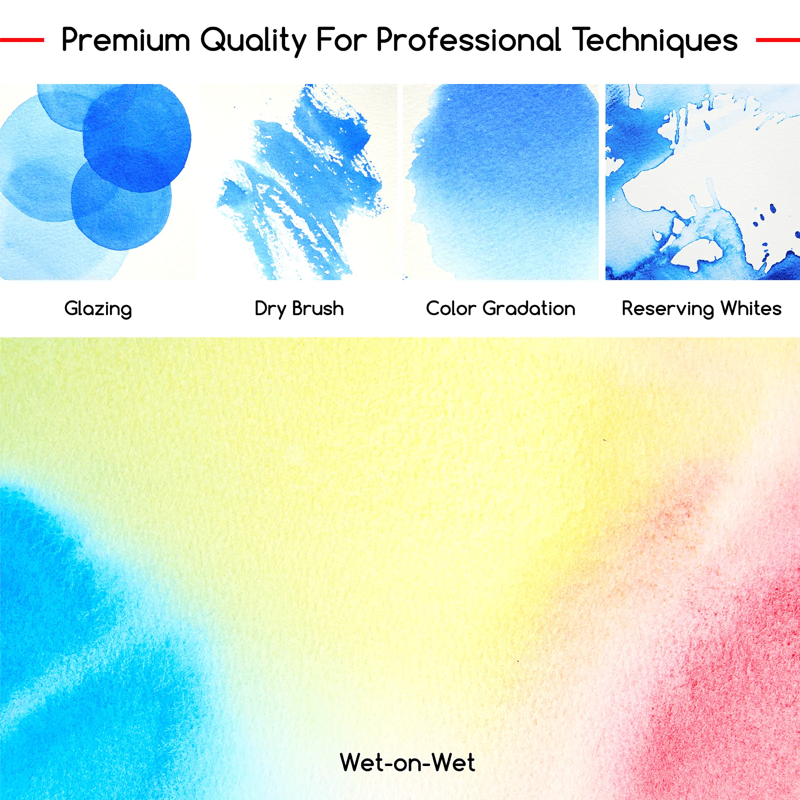 MEEDEN Professinal Watercolor Paint Set, 40 Colors 15ml/0.5oz - Image 8