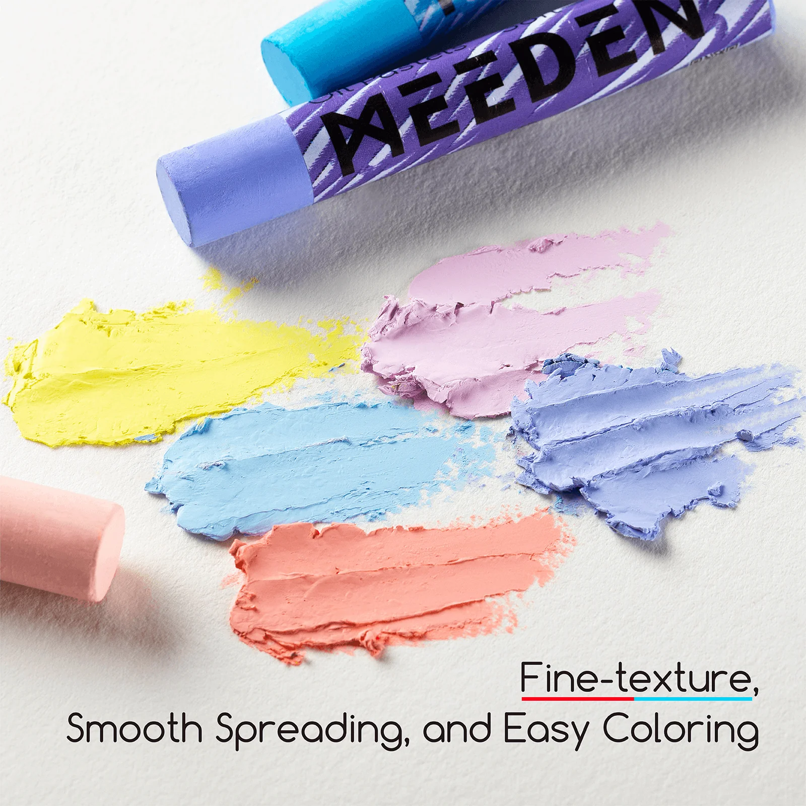 MEEDEN Soft Oil Pastels Set - Image 5