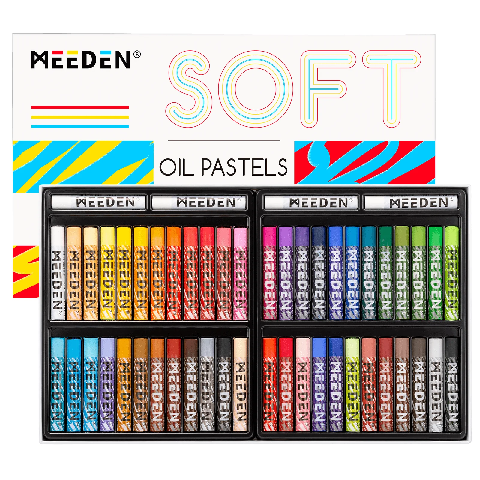 MEEDEN Soft Oil Pastels Set - Image 9