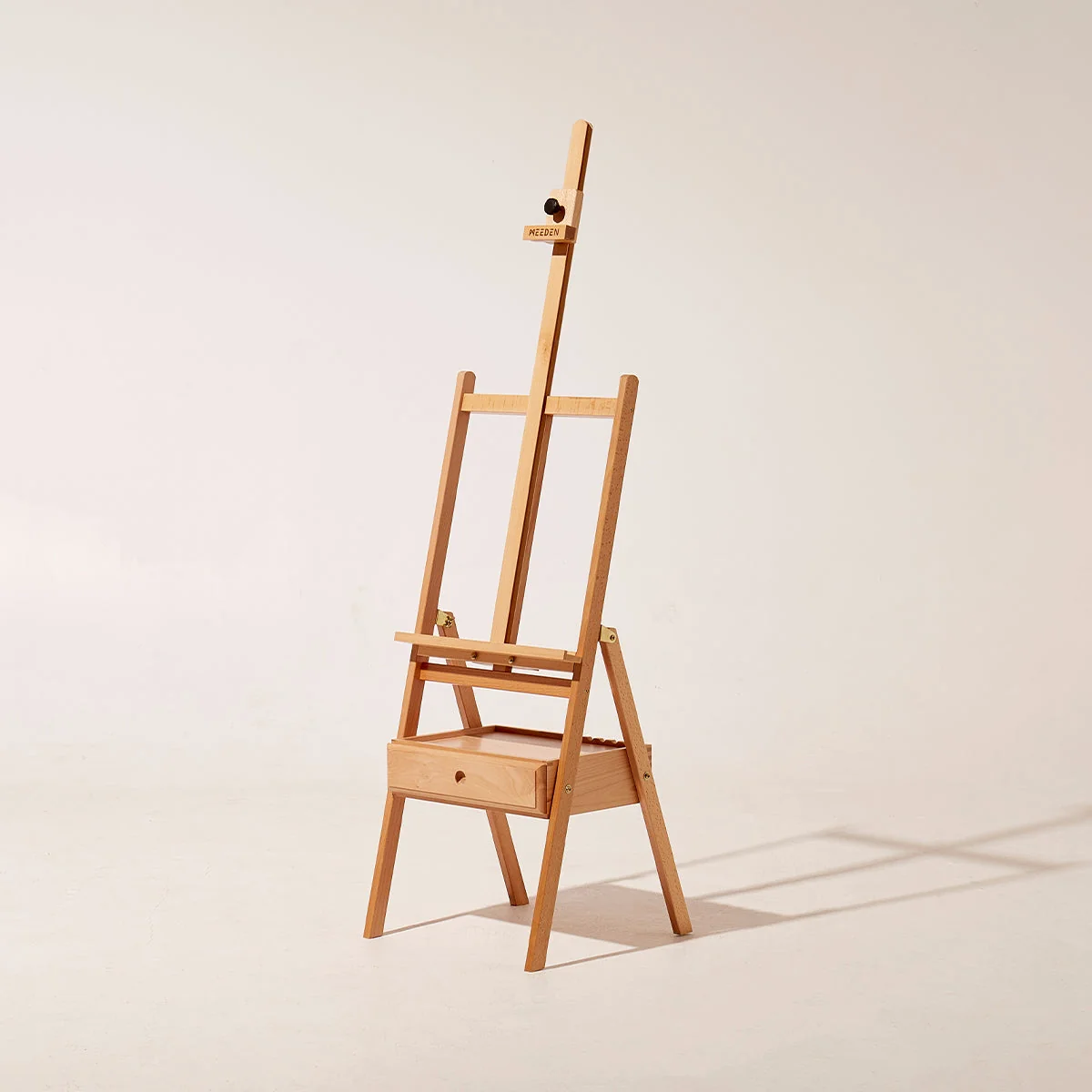 MEEDEN Studio H-Frame Floor Easel with Storage Drawer-HJ-1A